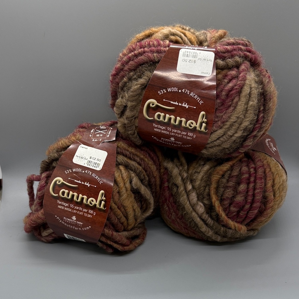 Cannoli Wool Blend Yarn